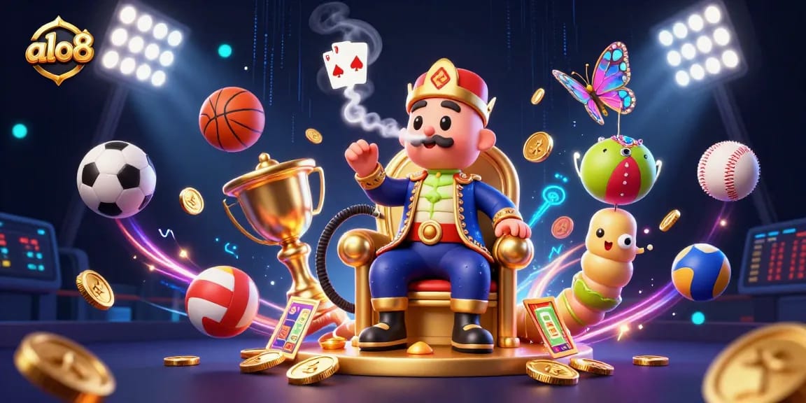 Experience the thrilling world of gambling with alo8 and vivid 3D casino elements!