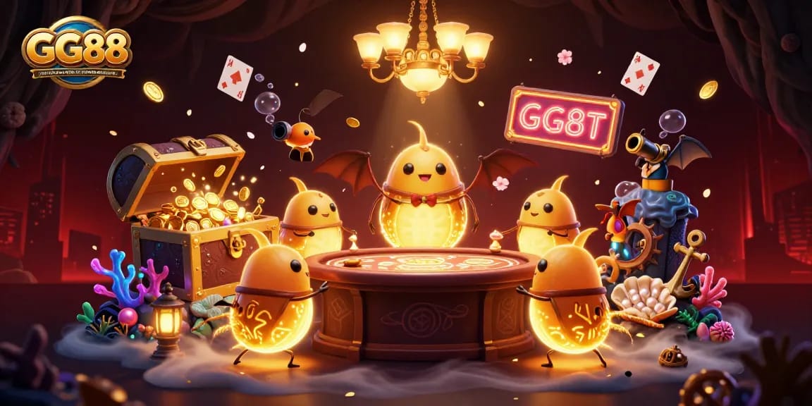 Experience fun and excitement at GG88 - TRANG CHỦ GG88 GOLD | LINK ĐĂNG NHẬP NHẬN 88K in this vibrant casino scene.