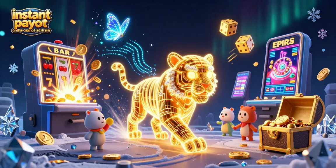 Experience the thrill at instant payout online casinos Australia with vibrant 3D casino action.