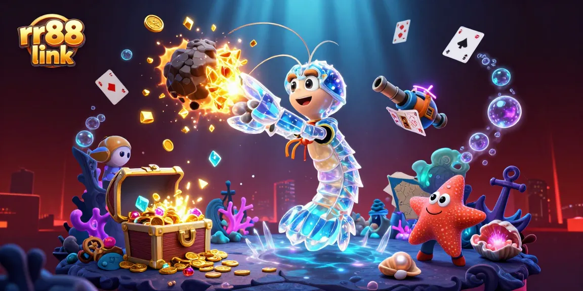 Experience thrilling wins with the rr88 link while diving into a treasure-filled underwater casino.