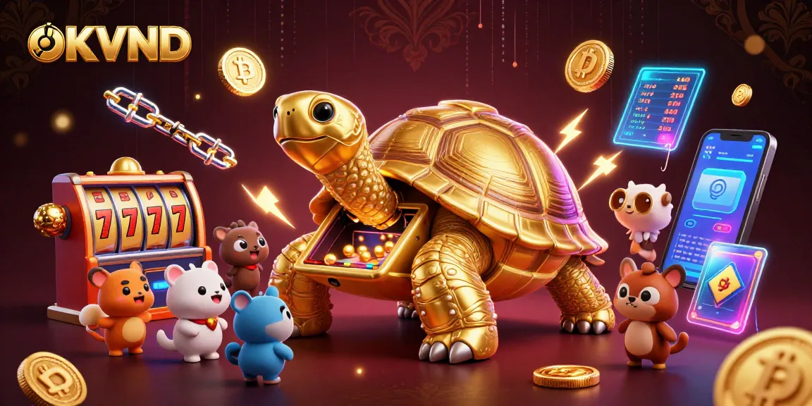 Join the fun at OKVND with vibrant slot reels and an engaging gaming atmosphere.