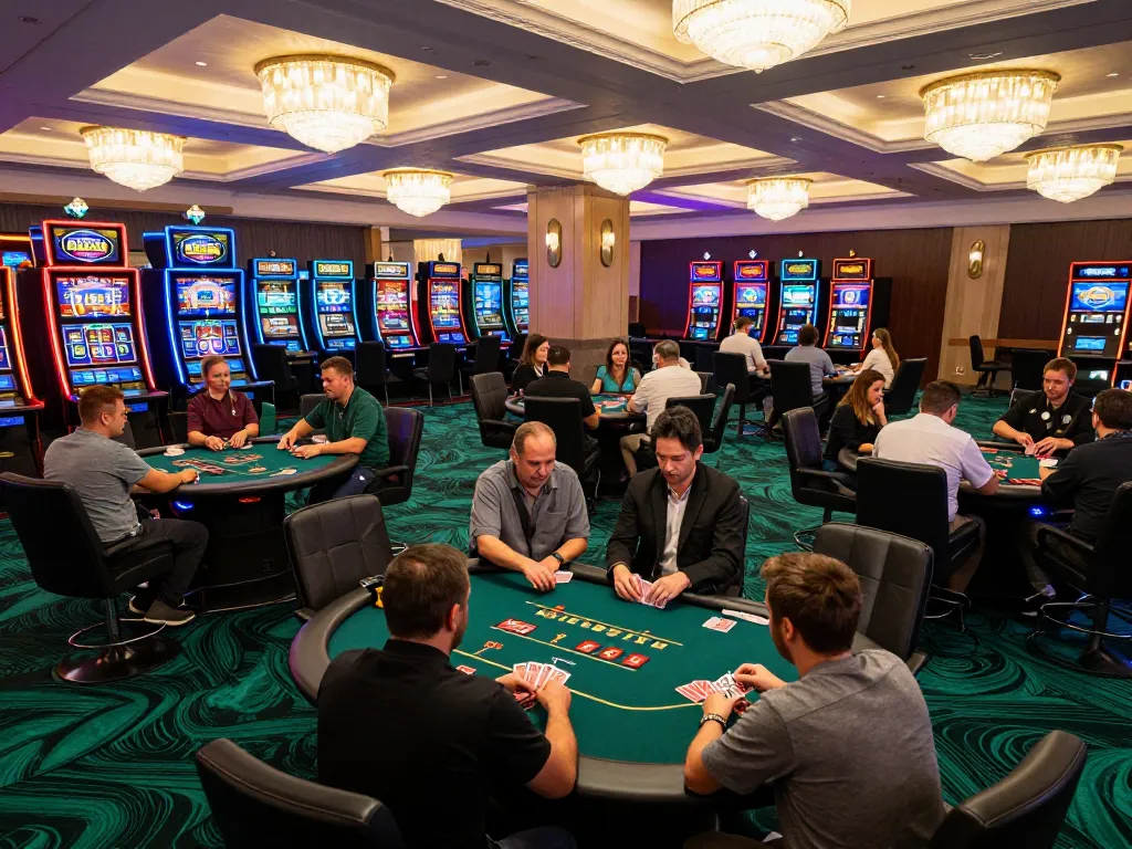 Players at NET88 poker tables demonstrate strategic gameplay while enjoying the vibrant casino atmosphere in 2026.