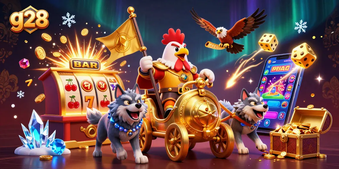 Experience thrilling g28 slots with a dynamic rooster warlord and explosive jackpots.