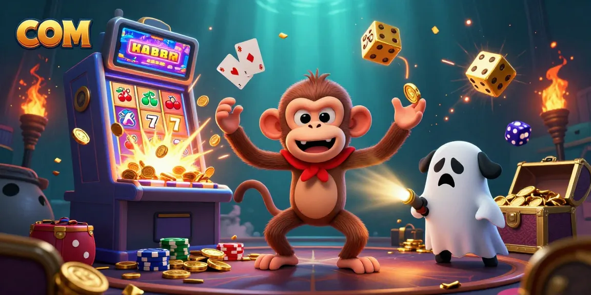 Engage in thrilling casino action with com’s cartoon ghost-hunter puppy tracking the playful poltergeist monkey.