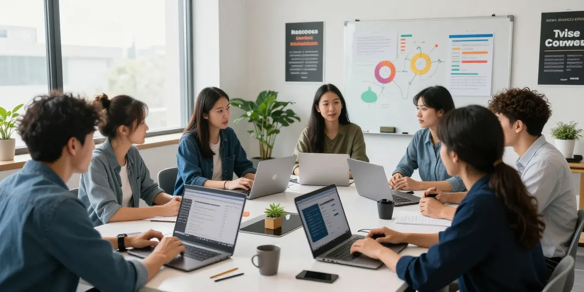Winbox agents together collaborating in a modern office to maximize commissions.