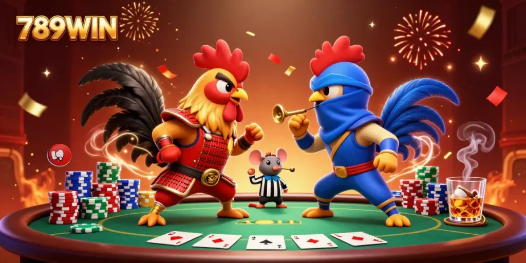 Experience epic battles and winning moments at 789WIN's vibrant casino with dynamic poker plays.