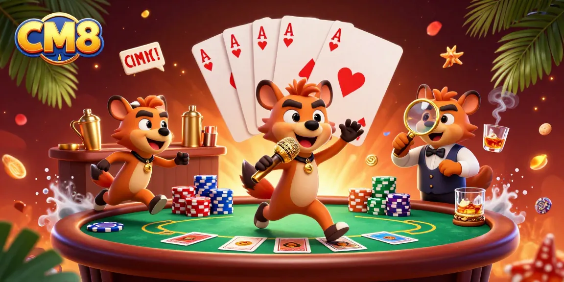 Experience thrilling gameplay and fun at CM8, the vibrant comedy casino scene.