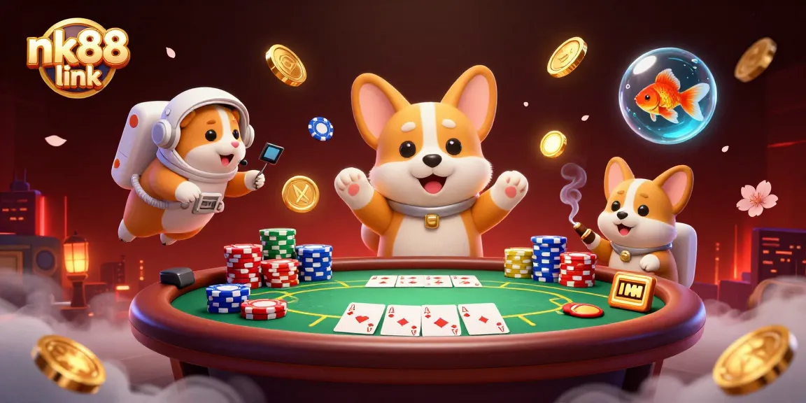 Experience the thrill of gambling in space with the nk88 link, featuring a 3D adventure in a casino